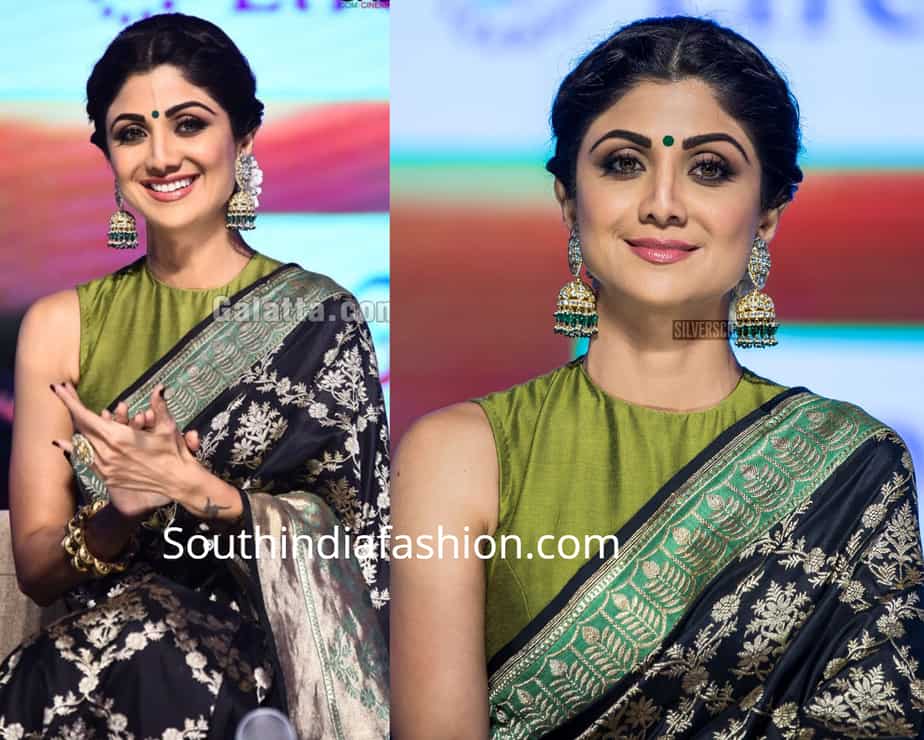 sleeveless saree jackets