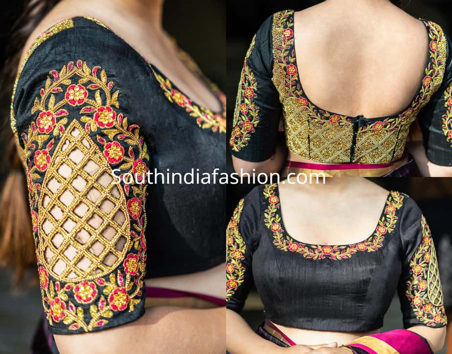 7 Beautiful Maggam Work Blouse Designs by "House Of Blouse ...