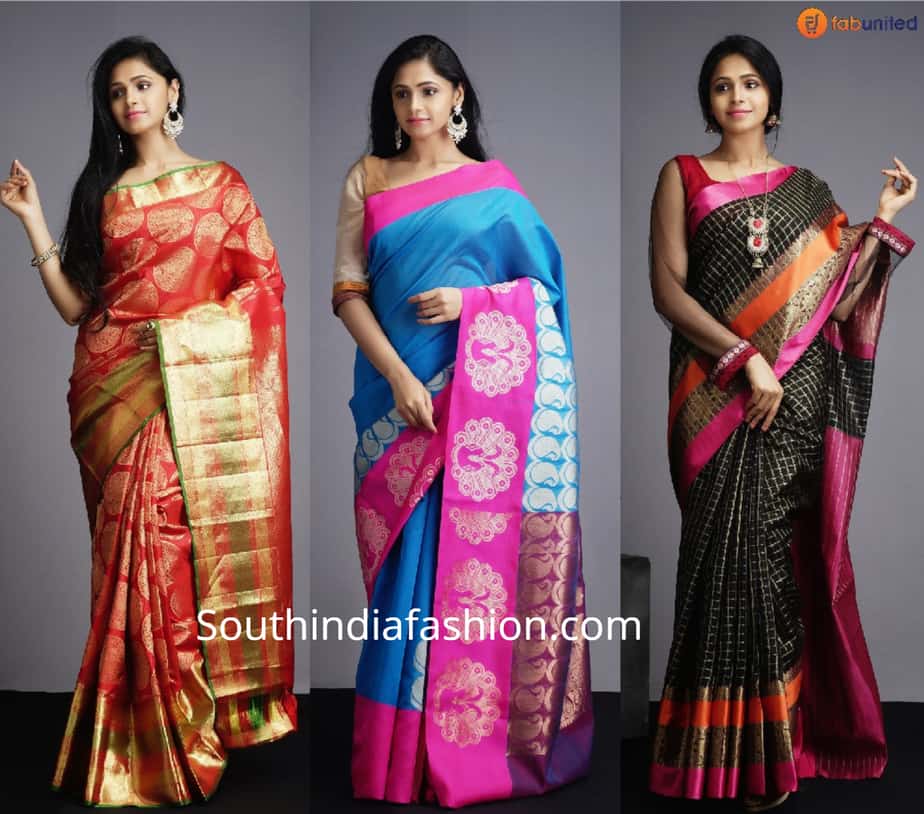 fab united silk sarees