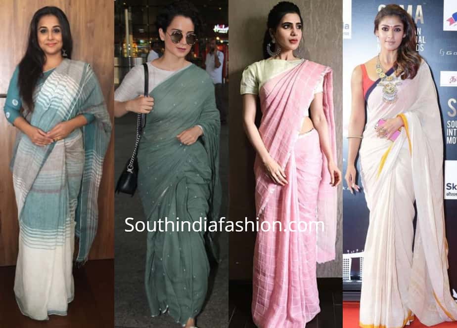 how to wash and maintain cotton sarees