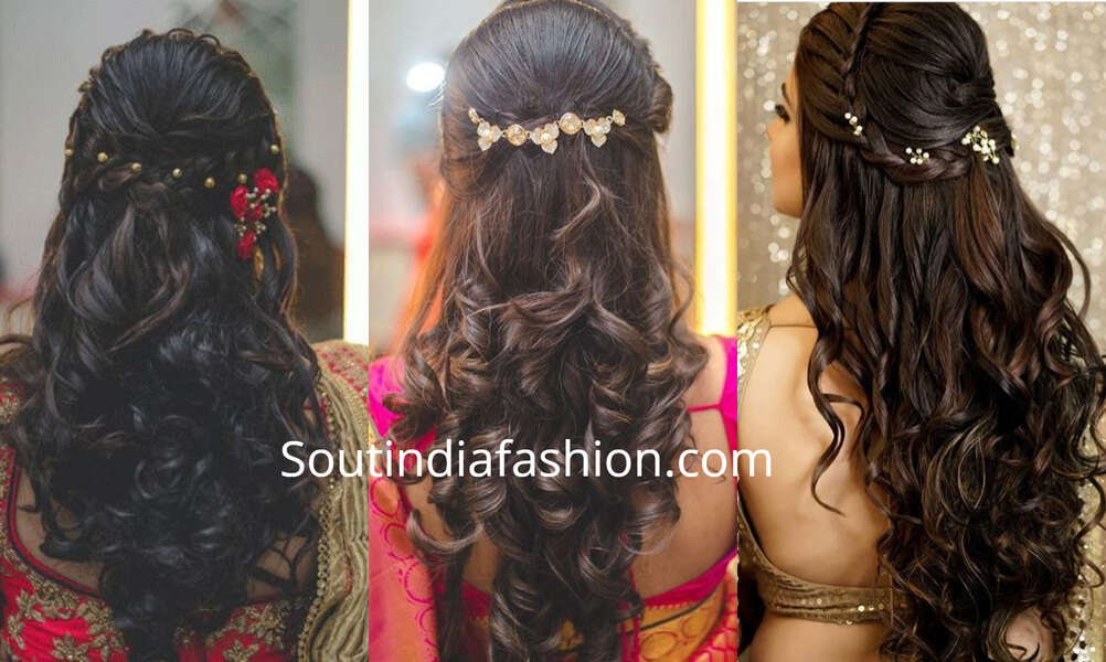 Wedding Reception Hairstyles Trending In Indian Weddings  WedMeGood