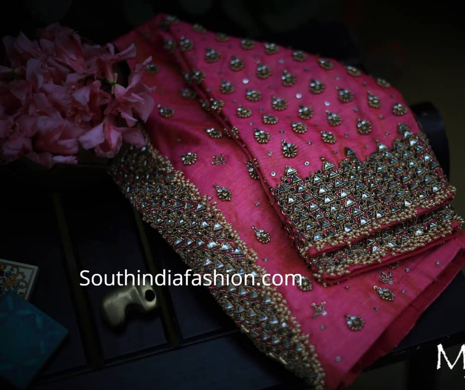 pattu saree blouse designs 2019 new