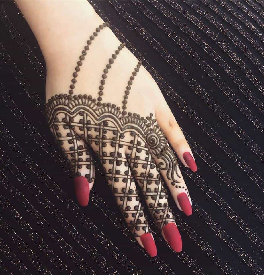 simple mehndi designs for hands