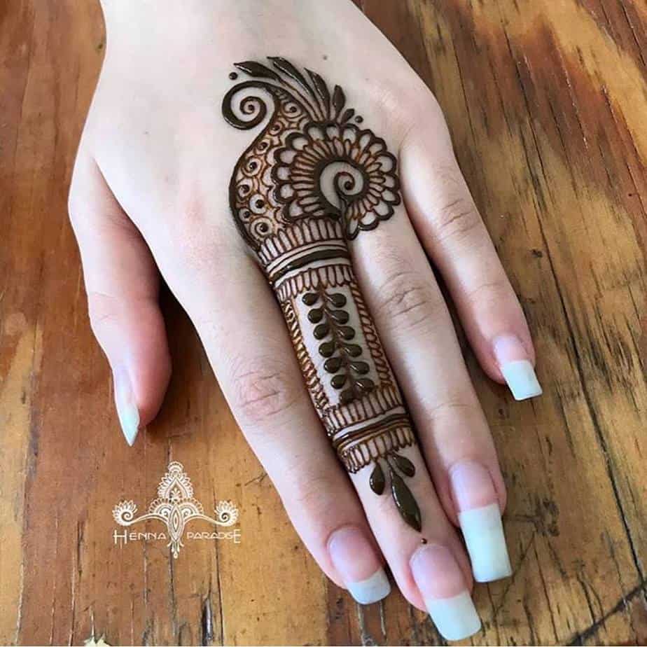 Mehandi Designs In Simple Way