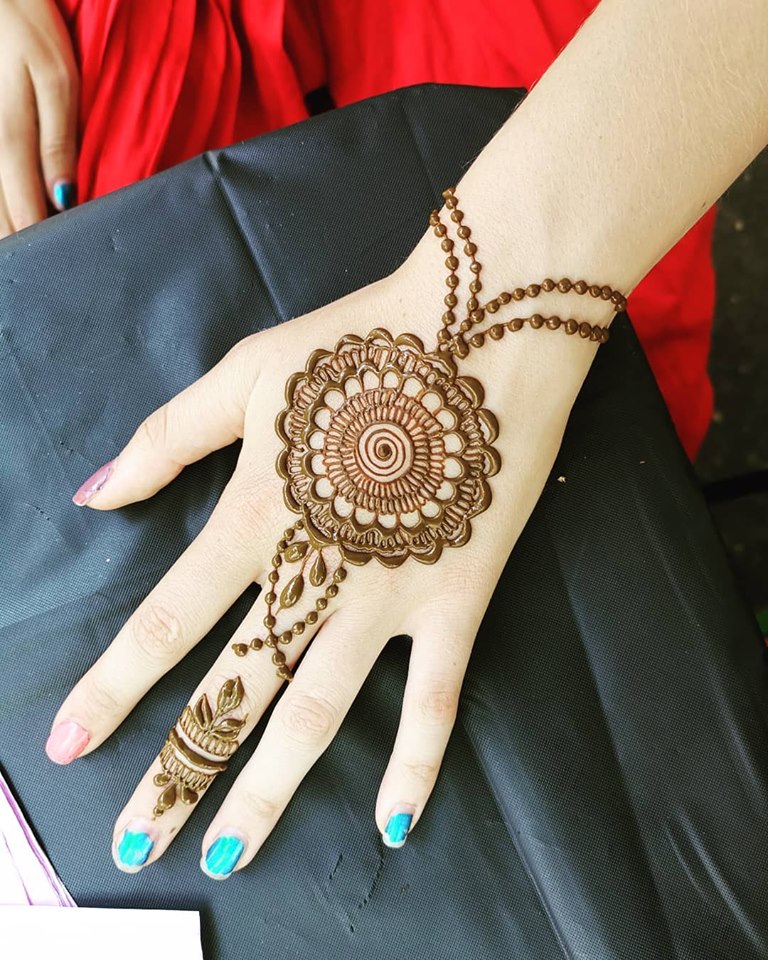 Simple Mehndi Designs For Hands For Beginners - Best Design Idea