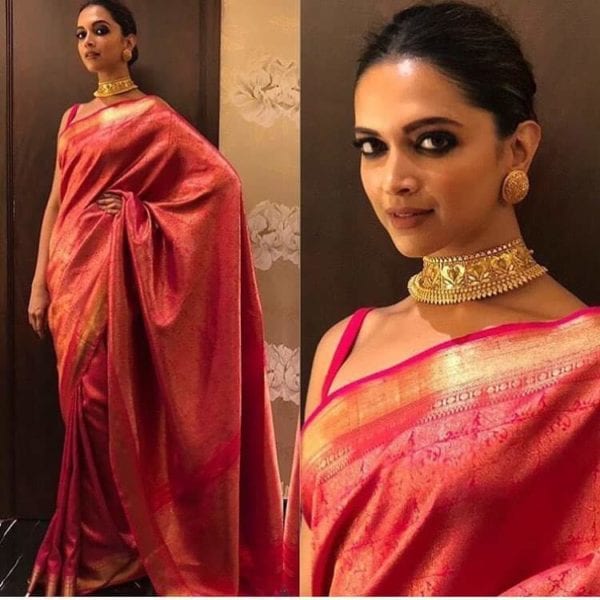 Deepika Padukone In Saree - 14 Latest Deepika Padukone Saree Looks!