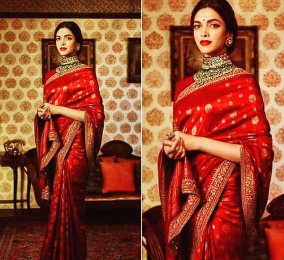 Deepika Padukone saree