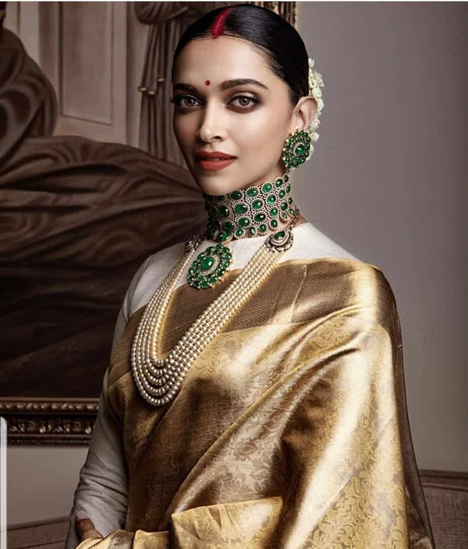 Deepika Padukone saree