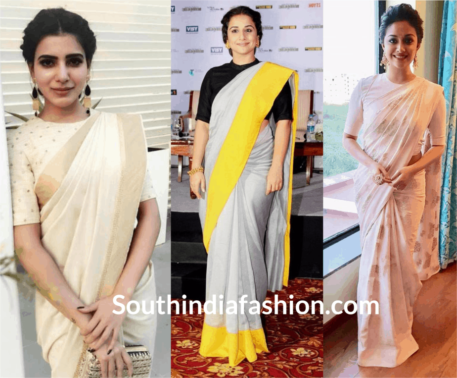 Nail the Office Wear Saree Look with Ease and Style