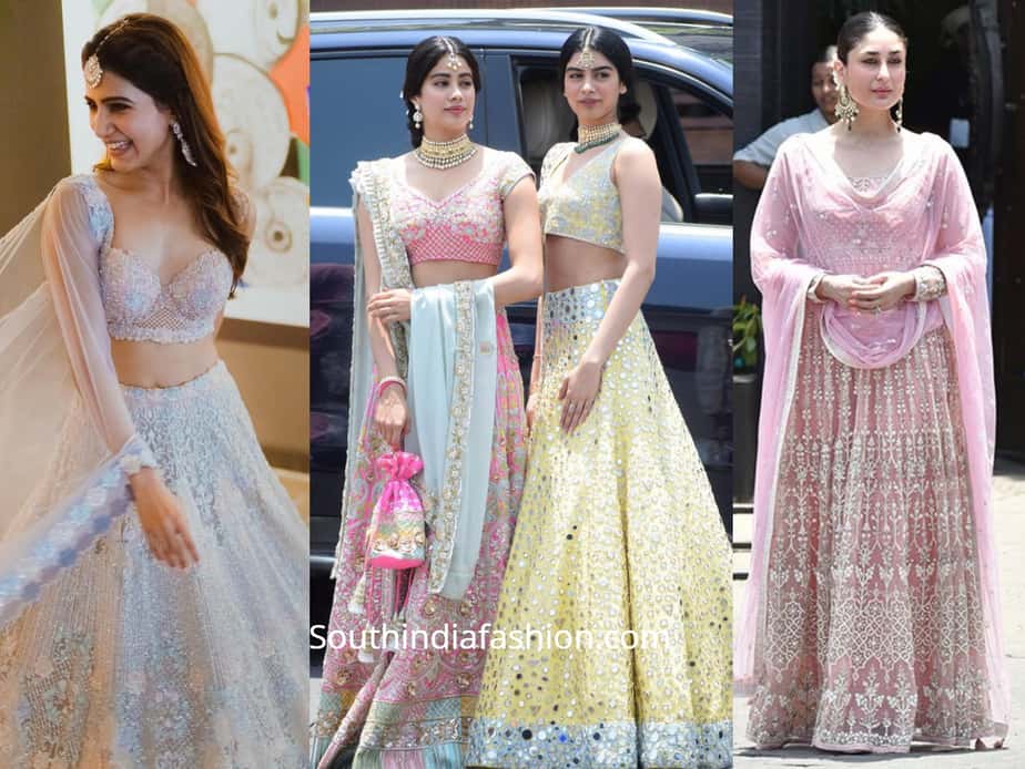 PASTEL LEHENGAS FOR SUMMER WEDDINGS