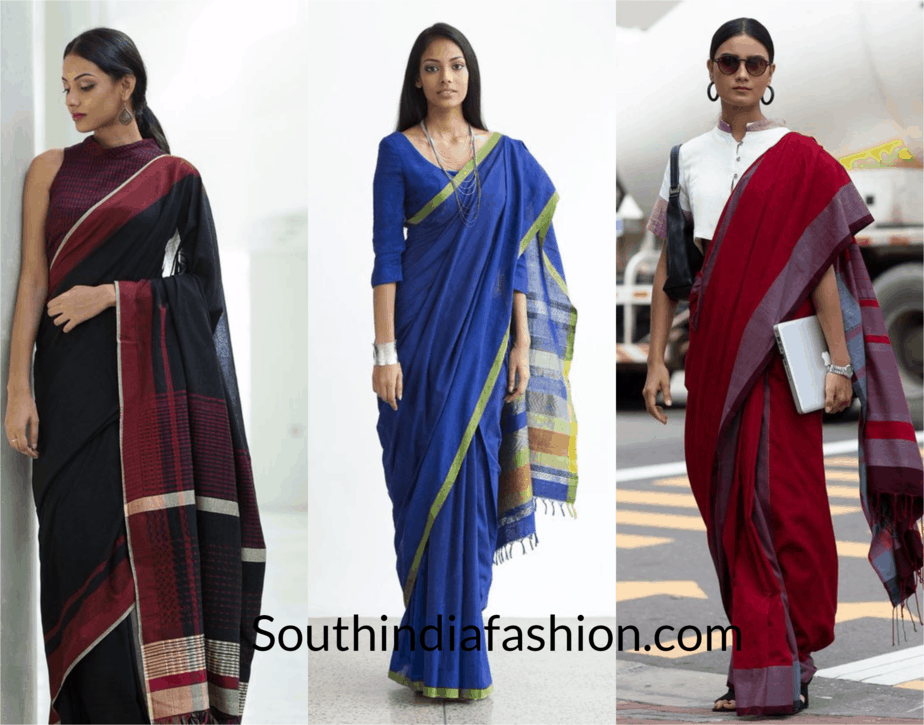 Nail the Office Wear Saree Look with Ease and Style