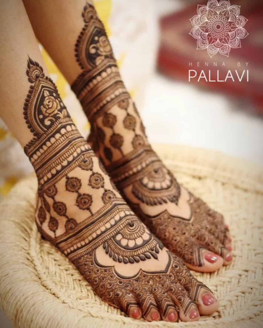 indian bridal mehendi designs