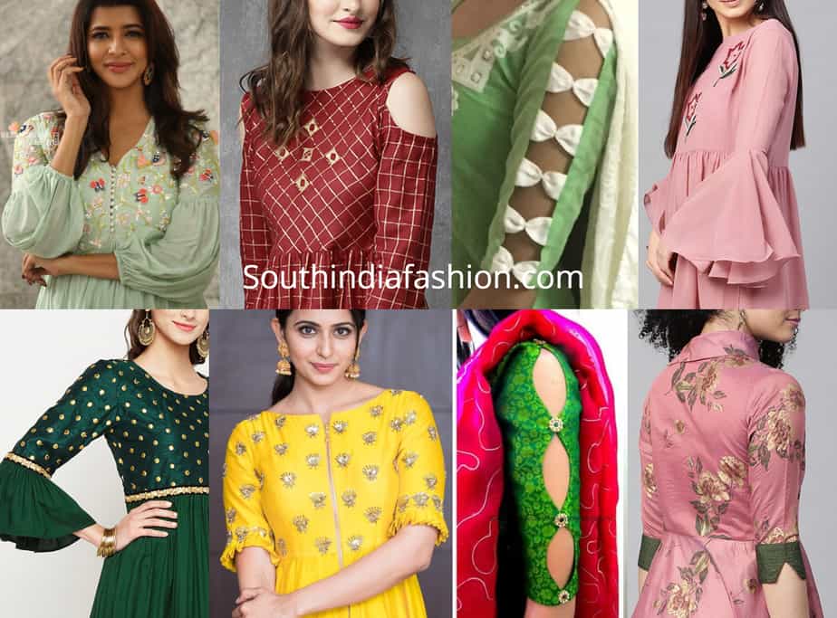 kurti sleeves designs 2019