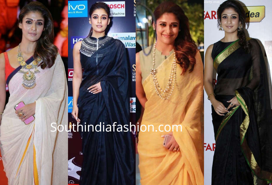 nayanthara sarees