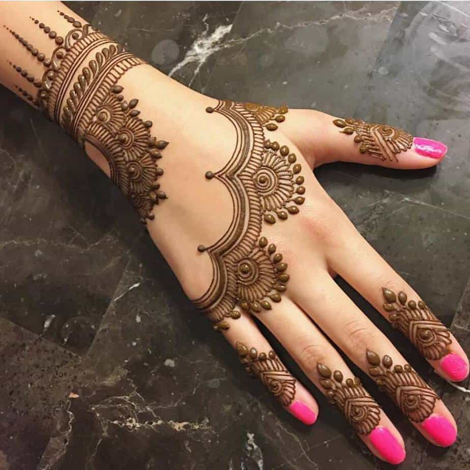 simple mehndi designs 2019