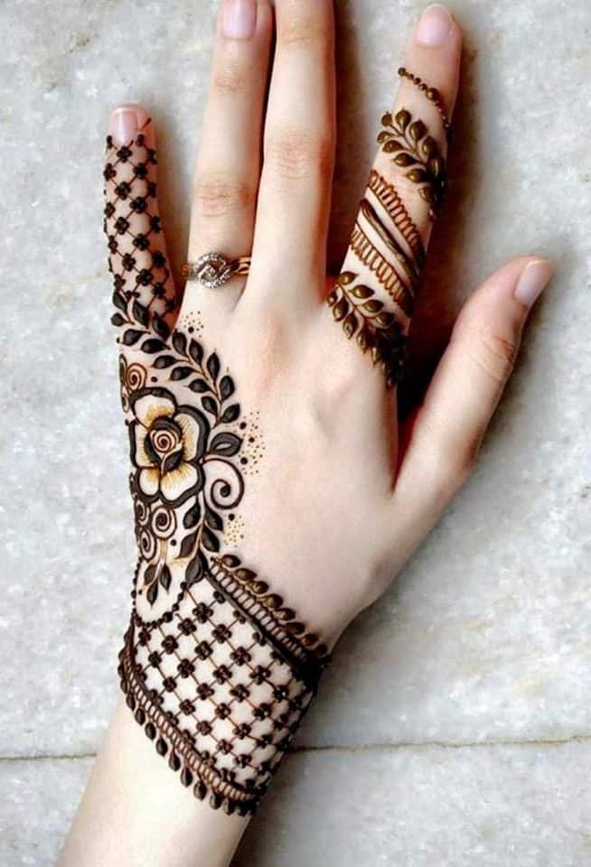 simple and easy mehndi designs 2019 