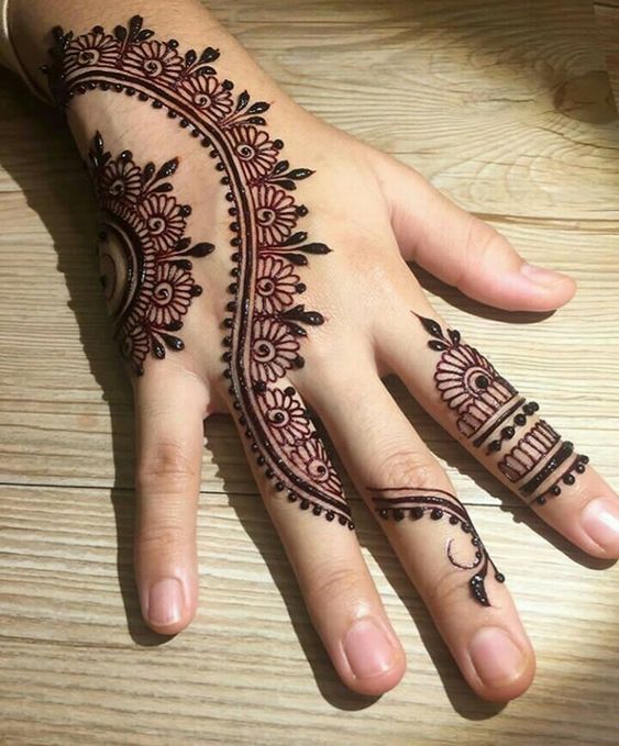 50 Easy And Simple Mehndi Designs For Beginners Step By Step