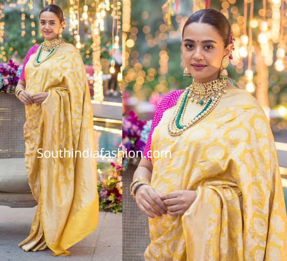 surveen chawla godh bharai ceremony