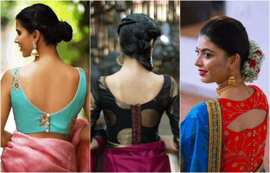 Blouse Patterns for your Evergreen Silk Sarees