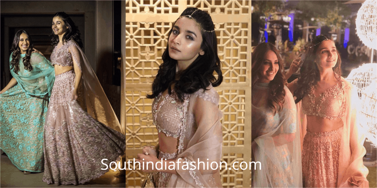 Take Cues from Alia Bhatt on How to Dress up for your BFF's Wedding