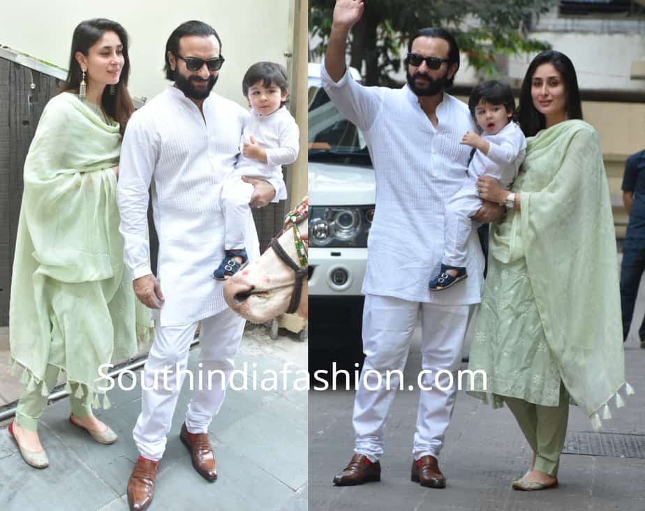 Saif and Kareena’s Royal Look