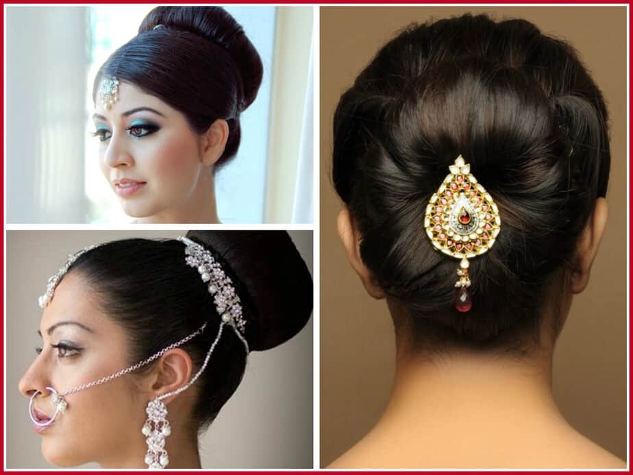 Bridal Hairstyles For Hair Of Any Length | Indian wedding hairstyles! Bridal Hairstyles For Hair Of Any Length | Indian wedding hairstyles!