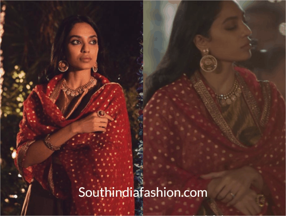 made in heaven sobhita dhulipala costumes , dresses, sarees