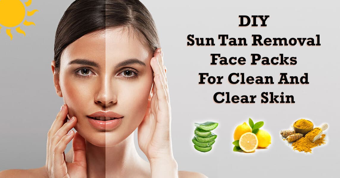 Natural Ways To Remove Sun Tan