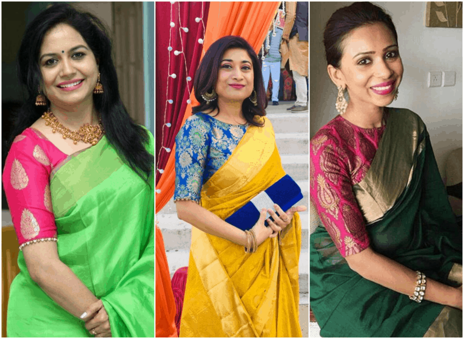 Mix and Match your Blouse with Sarees