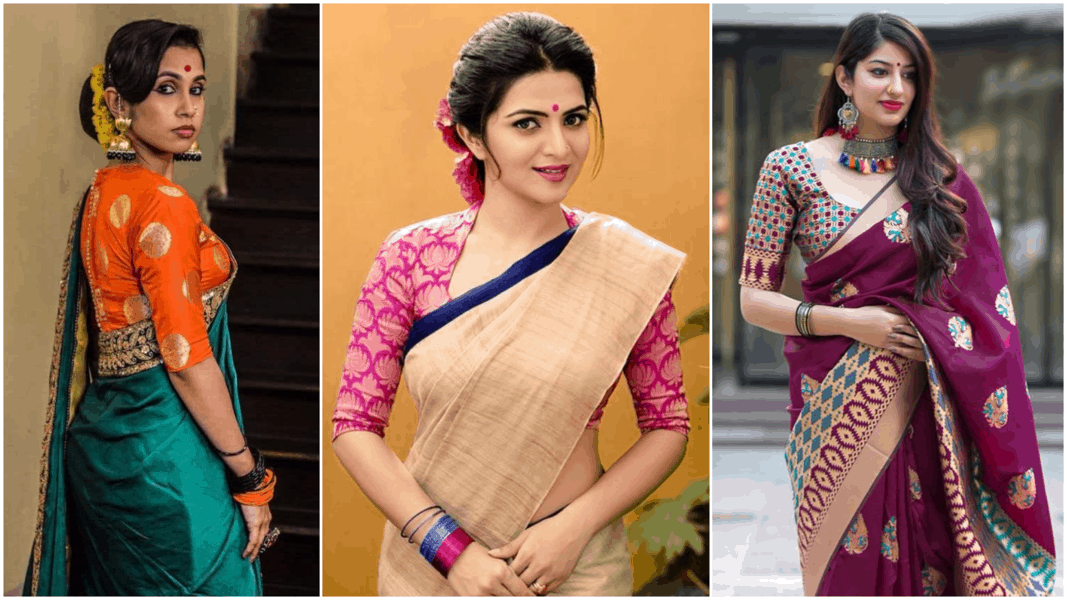 Mix and Match your Blouse with Sarees