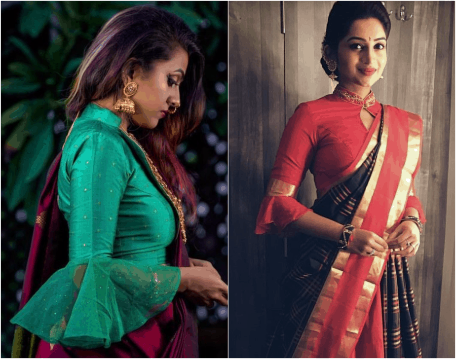 Blouse Patterns for your Evergreen Silk Sarees