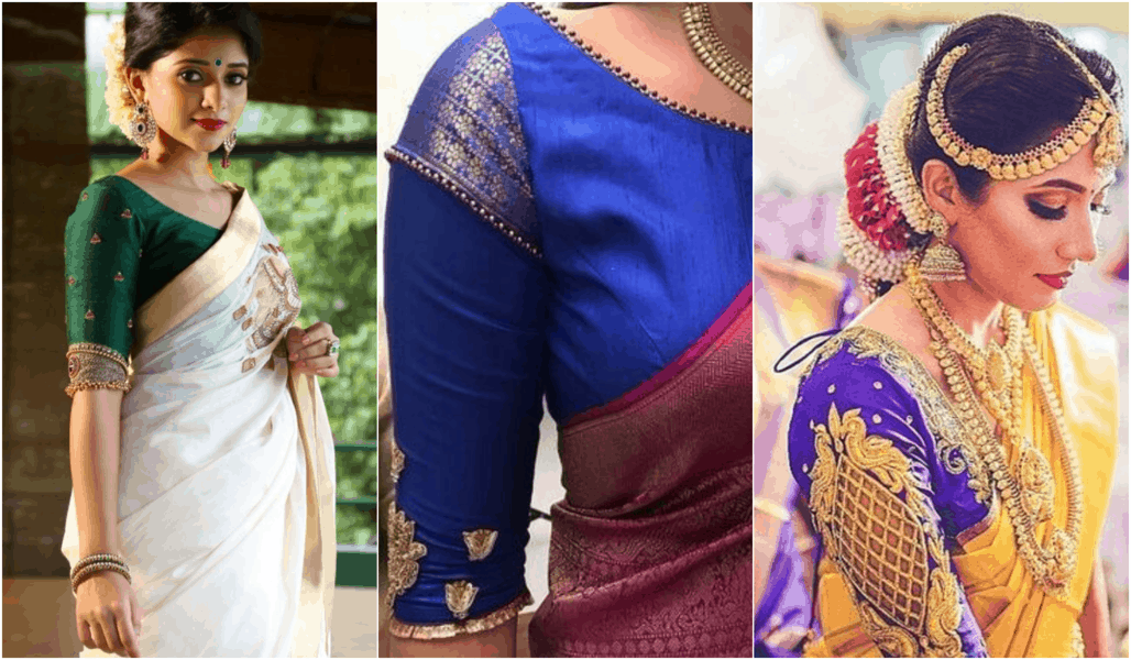 Blouse Patterns for your Evergreen Silk Sarees