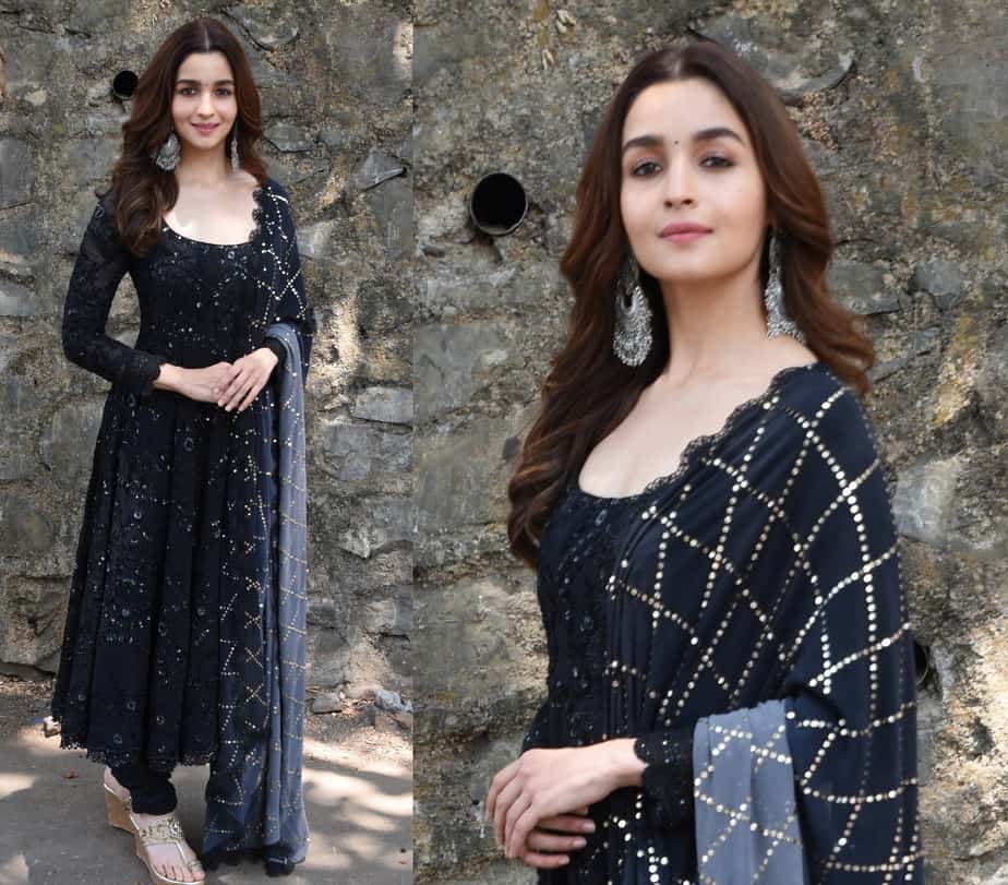 Alia Bhatt Black Suit 2024 atnitribes