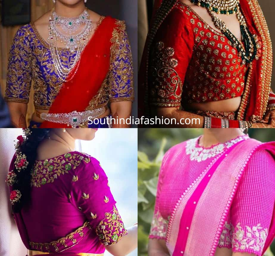 pattu blouse designs 2018 – South India Fashion