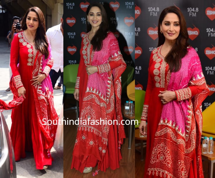 Madhuri dixit hot sale anarkali