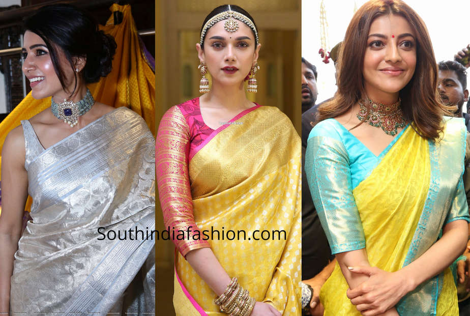 55 Latest Pattu saree blouse back neck designs || Trending blouse back  patterns for Silk sarees | Bling Sparkle