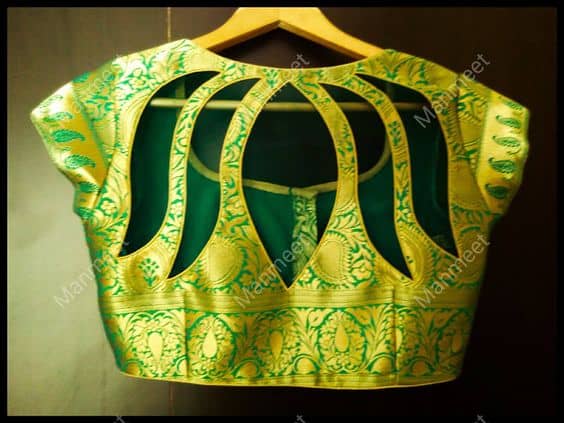 Featured image of post Stitching Simple Silk Saree Blouse Designs Back Neck