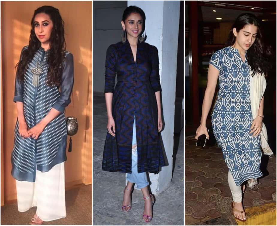 Indigo Fashion Trends Set by the Celebrity Divas