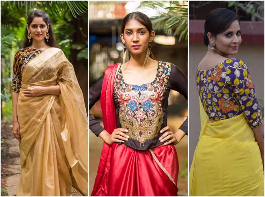 kalamkari blouse designs 2019