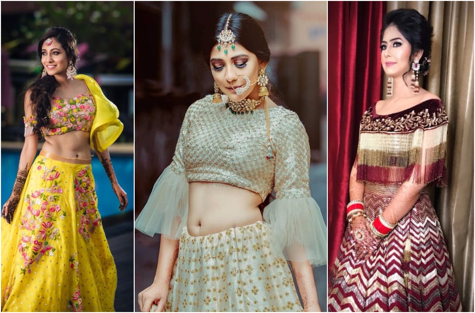 Lehenga Blouse Patterns for Stylish Modern Brides