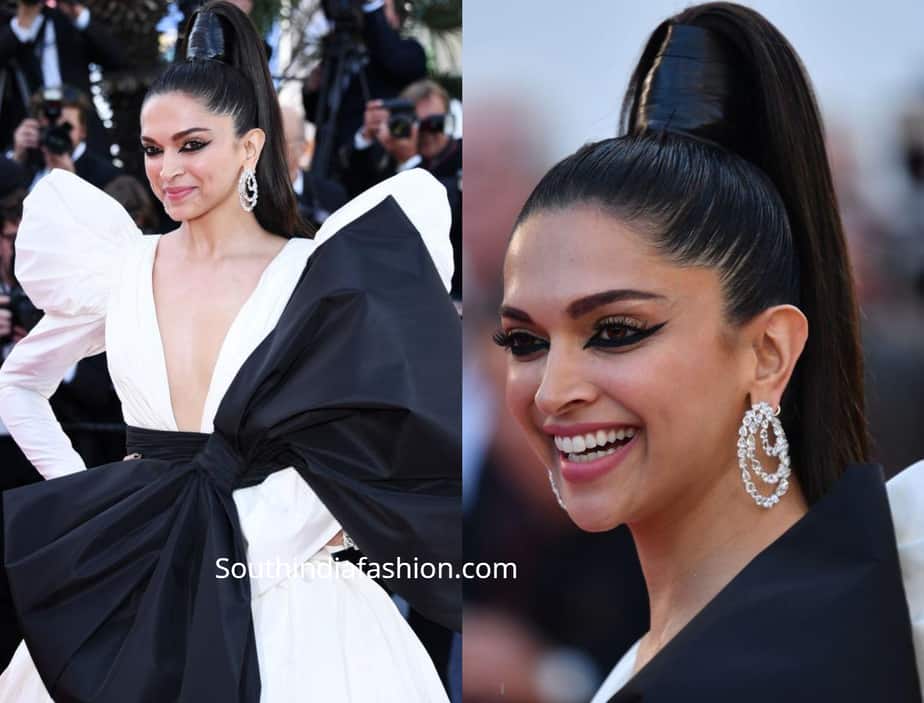 deepika padukone white gown at cannes 2019