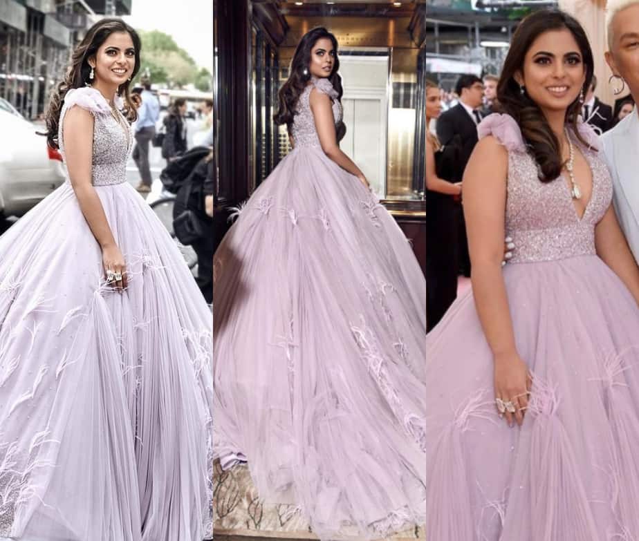 isha ambani at met gala 2019