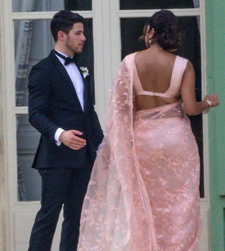 Priyanka Chopra at Joe Jonas and Sophie Turner's Wedding South India(02)