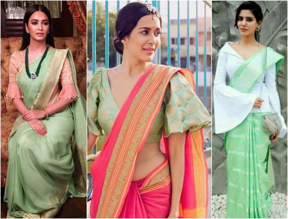 How to Style Cotton Saree & Linen Sarees for Party Look