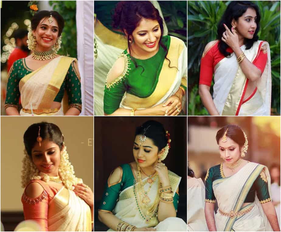 Designer blouse for set saree sale