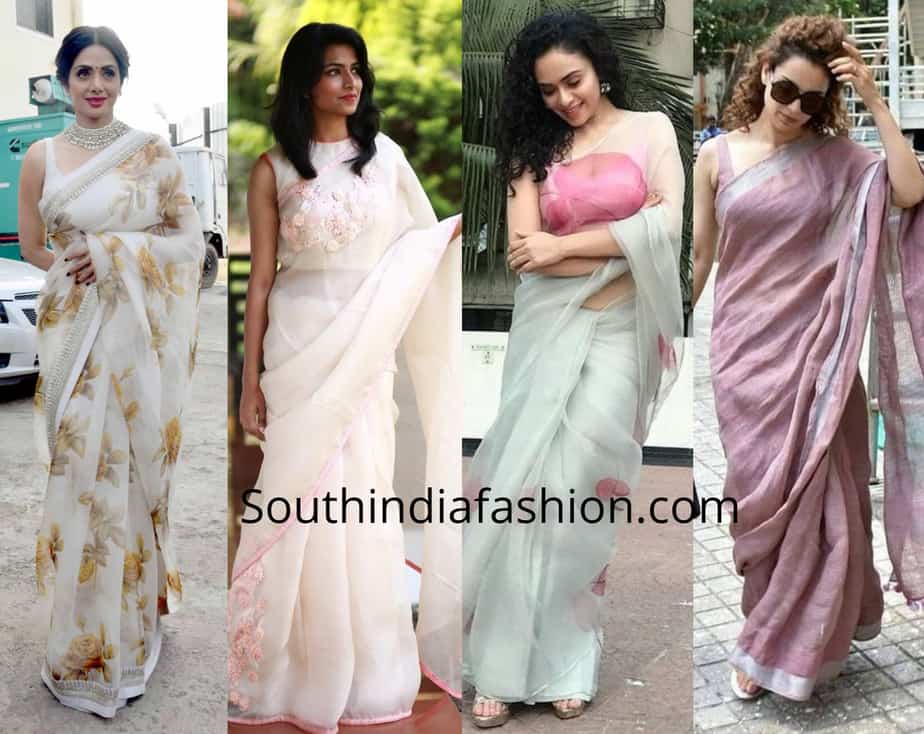 Light weight summer sarees 1