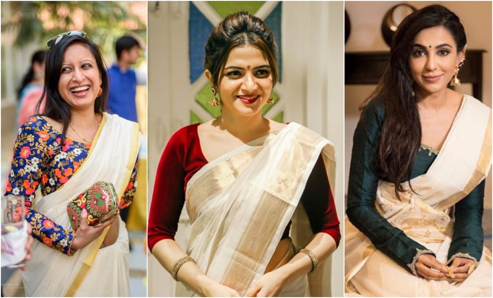 Kerala Saree Blouse Designs | Best Blouse Designs For Kasavu Sarees Kerala Saree Blouse Designs | Best Blouse Designs For Kasavu Sarees