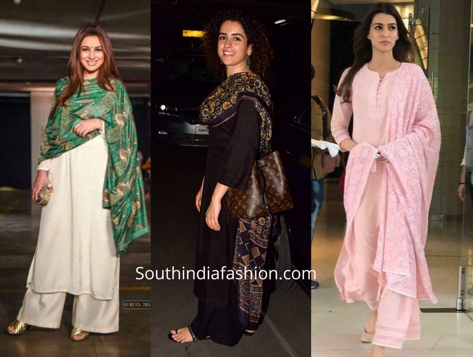 Celebrities in Palazzo Suits