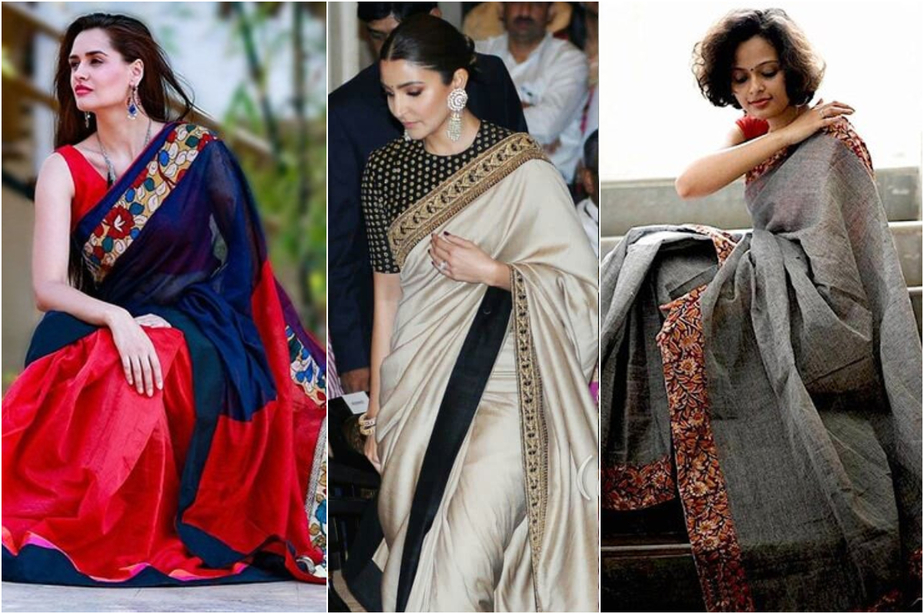 Upgrade your Plain Simple Saree with Fancy Borders for a Designer Touch