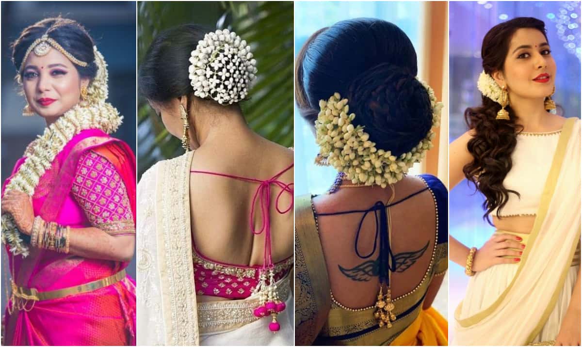 traditional and trendy hairstyles to try out with gajra